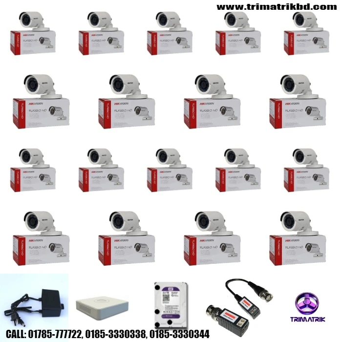 Hikvision CCTV Camera Package