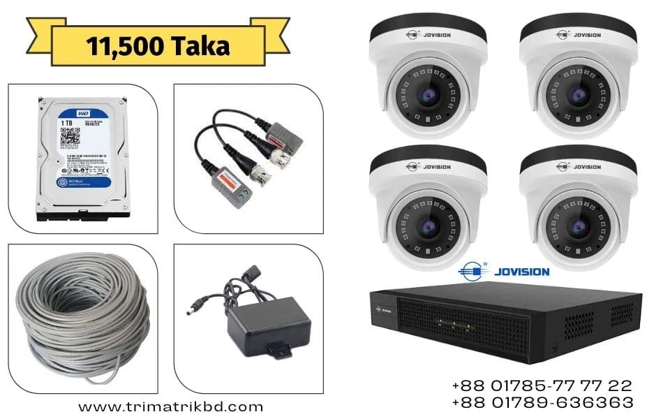 Jovision CCTV Camera Package