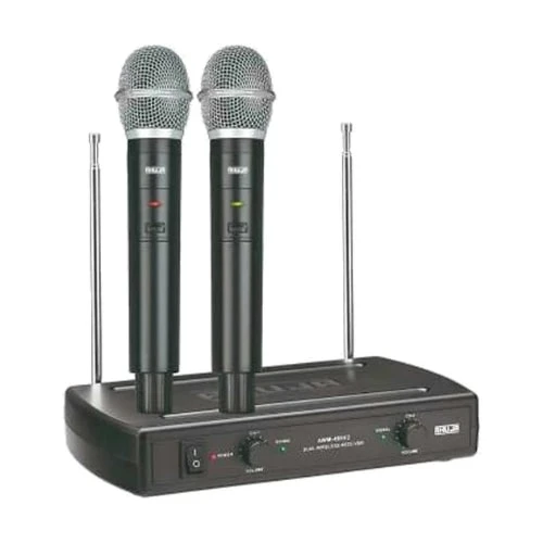 Ahuja AWM-495V2 Dual Hand VHF Wireless Microphone