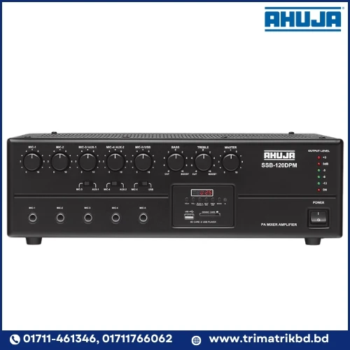 Ahuja SSB-120DPM 120 WATTS MEDIUM WATTAGE PA MIXER AMPLIFIER