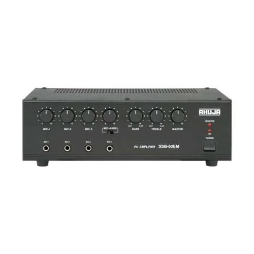 Ahuja SSB-60EM 60 WATT PA MIXER AMPLIFIERS