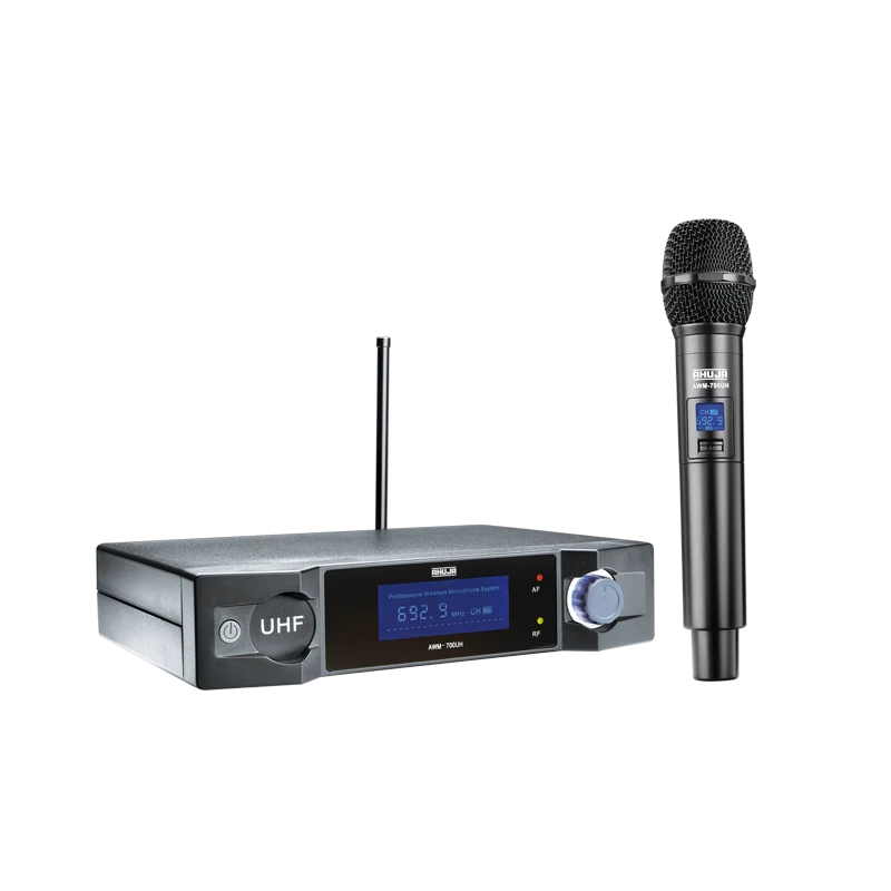 Ahuja AWM-700UH Wireless UHF Microphones (1-Hand)