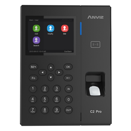 Anviz C2-Pro Professional Fingerprint & Card Terminal