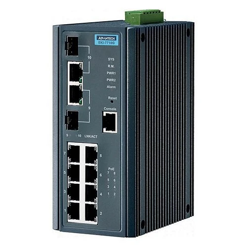 Bosch PRA-ES8P2S Ethernet Switch, 8xPoE, 2xSFP