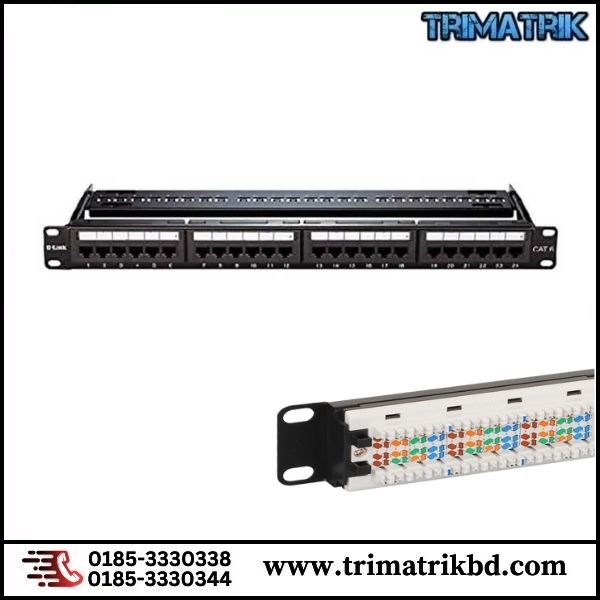 D-link 24-Port Loaded Patch Panel