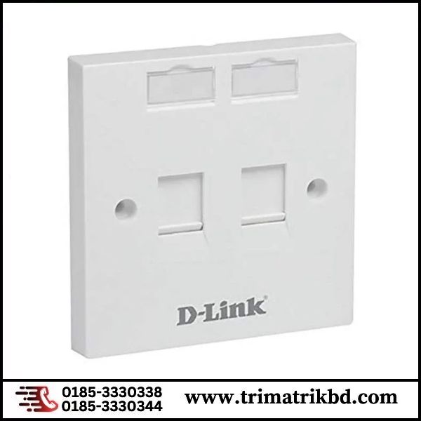 D-Link Face Plate Dual #NFP-0WHI21
