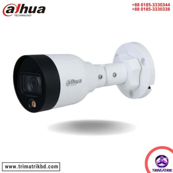 Dahua DH-IPC-HFW1439S1-LED 4MP Lite Full-color Fixed-focal Bullet Network Camera