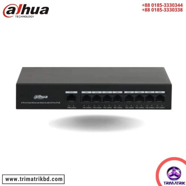 Dahua PFS3009-8ET-65 08 – Port PoE Switch