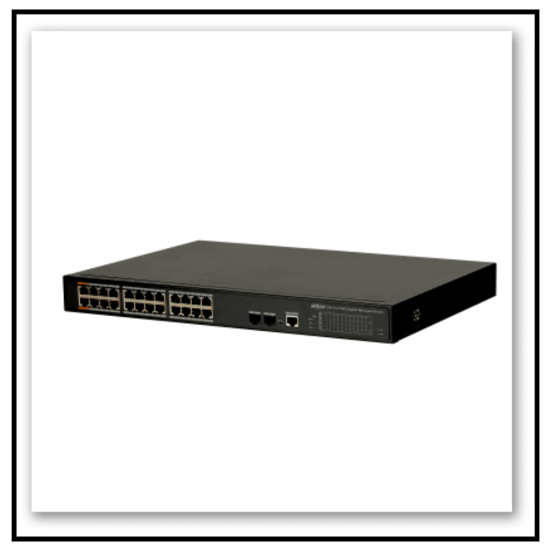 Dahua DH-PFS4226-24GT-240 24-Port PoE Gigabit Managed Switch