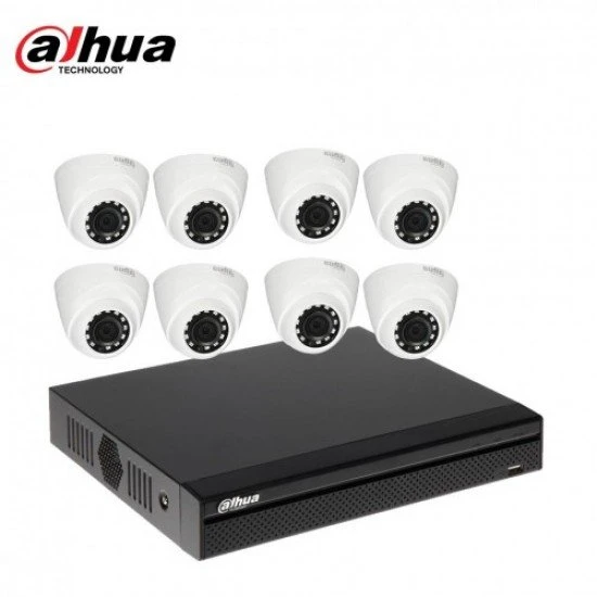 Dahua 8 CCTV Camera Package