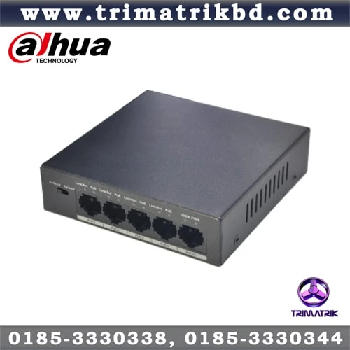 Dahua PFS3005-4P-58 4-Port PoE Switch