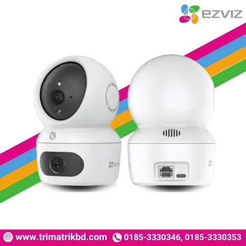 EZVIZ H7c 4MP Dual Lens 2K Pan & Tilt Portable WiFi Camera Supports Micro SD Card