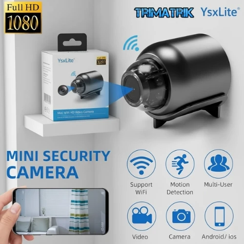 Mini WiFi HD Video Camera YsxLite – Compact, Clear & Smart Surveillance Solution