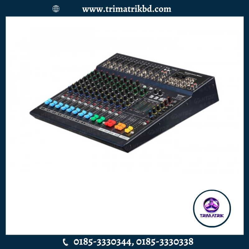 HTDZ HT-F12/2 12 Channel Professional Mixing Console