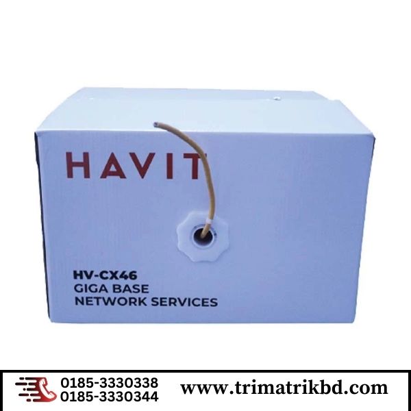 Havit Cat-6 305-Meter Orange UTP Network Cable #CX46, CCA, 0.56mm