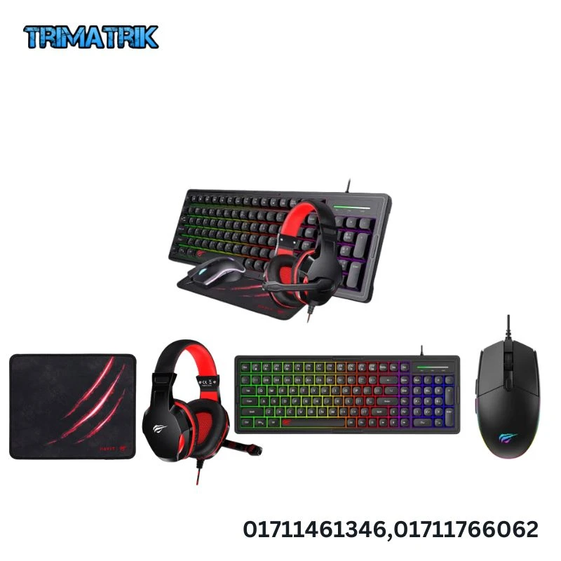 HAVIT KB894CM Best  4 in 1 Combo For Pro Gamers