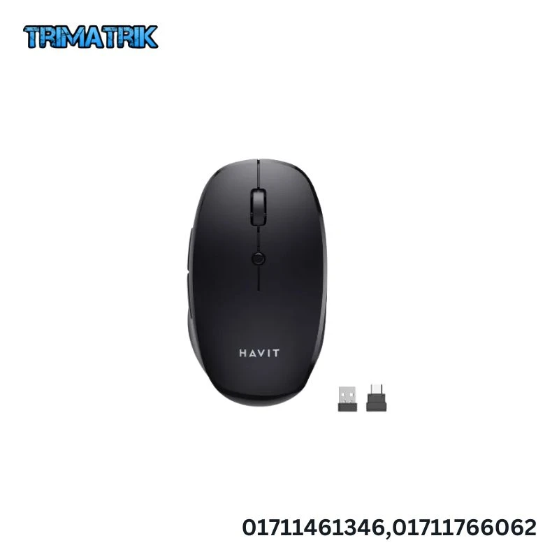 HAVIT MS50WB Three Way-Mode Wireless Bluetooth Mouse
