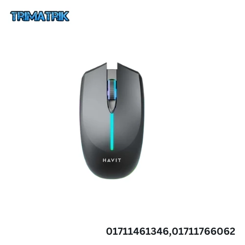 Havit MS68GT RGB Top Optical Wireless Mouse