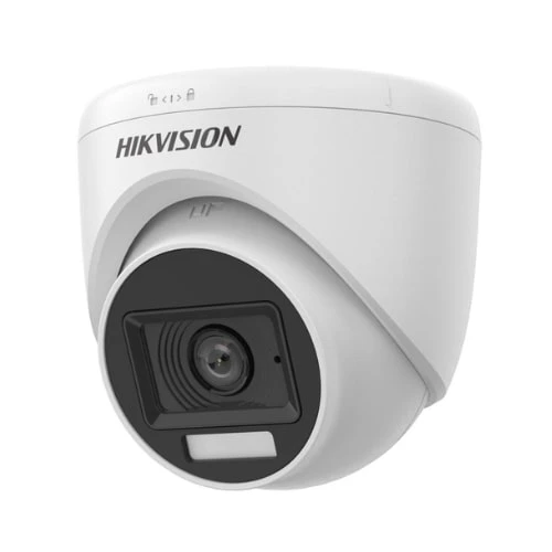 Hikvision DS-2CE76D0T-LPFS 2MP Dual Light Audio Fixed Turret Camera