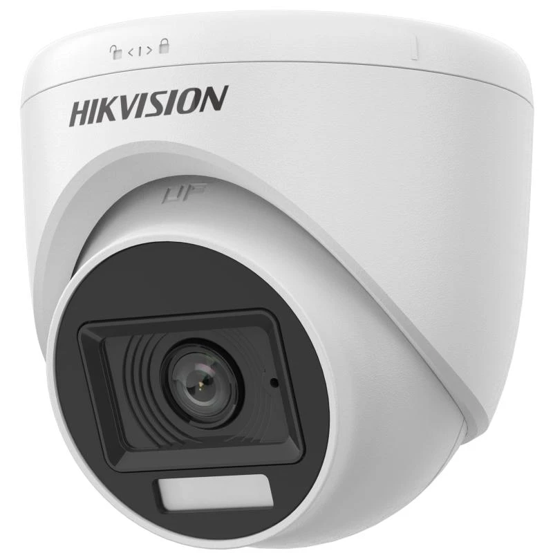 Hikvision DS-2CE76K0T-LPFS 3K Smart Hybrid Light Audio Dome CCTV Turret Camera