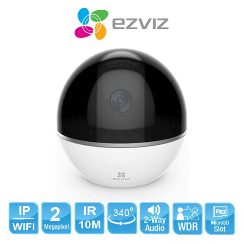 Hikvision EZVIZ CS-CV248(C6T) – Mini 360 Plus 1080p Wifi Pan/Tilt Security Camera