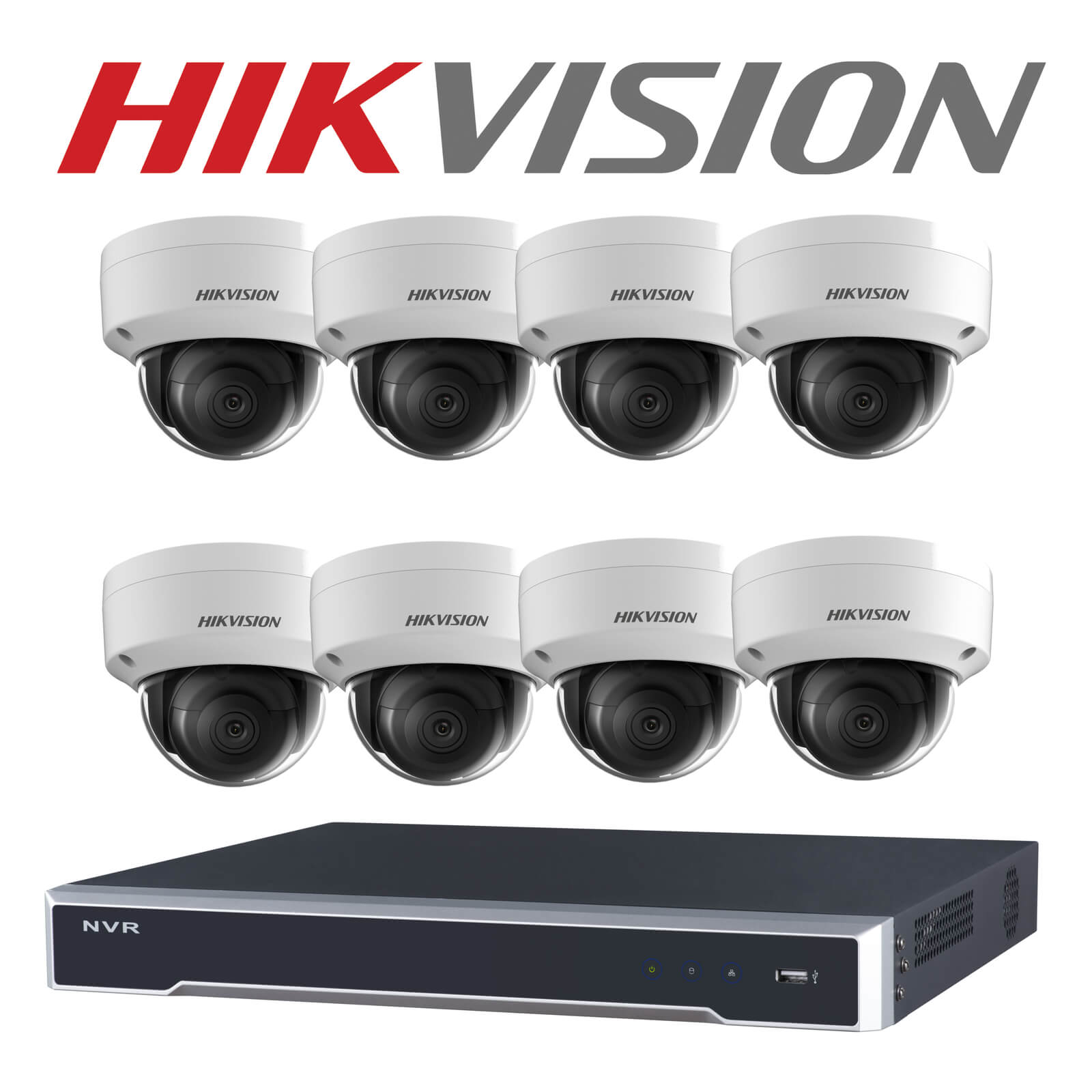 Hikvision 08 IP Camera Package (4.0 Megapixel)