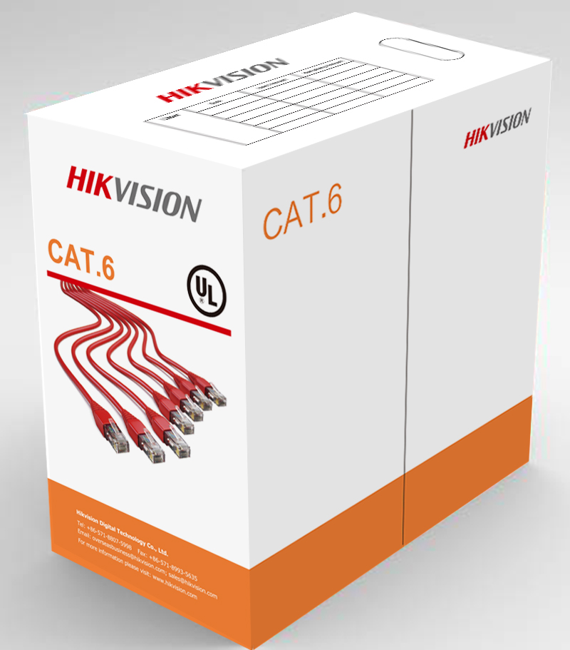 HIKVision DS-1LN6-UU- UUTP 4Pairs CAT6 Networking Cable