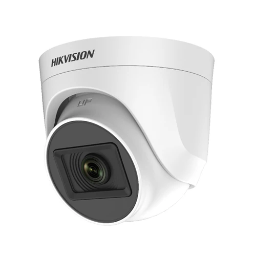 Hikvision DS-2CE76H0T-ITPF 5MP 20M IR Fixed Audio Dome Camera