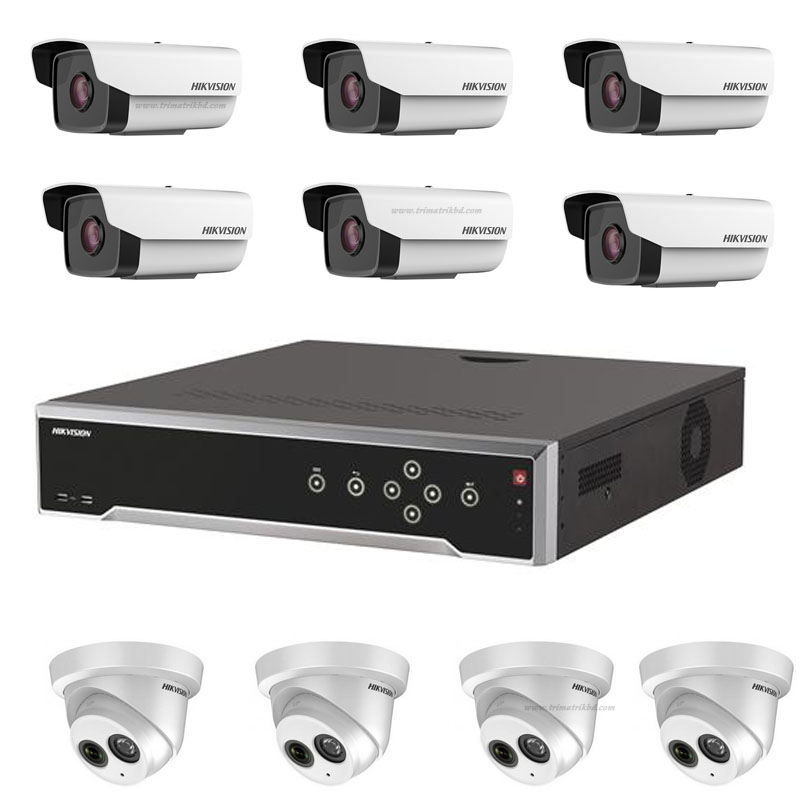 Hikvision 10 IP Camera Package (2.0 Megapixel)