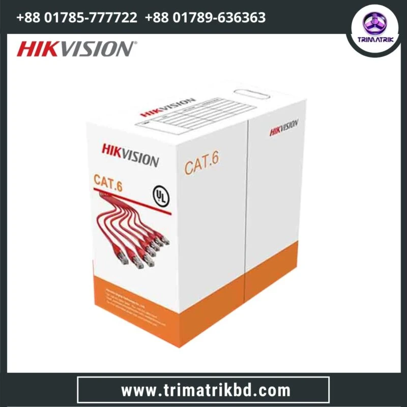 Hikvision DS-1LN6U-SC0 Cat 6 Cable