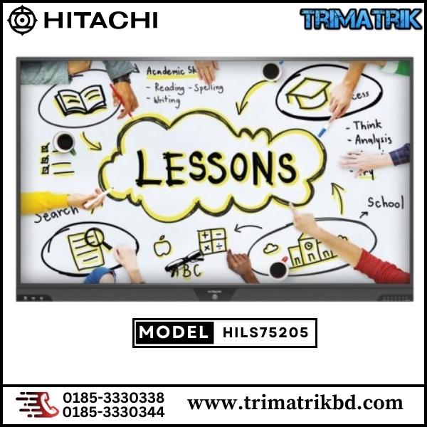Hitachi HILS75205 75″ UHD Interactive Flat Panel Display