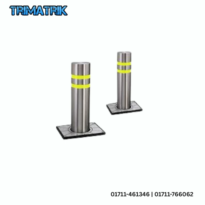Verbex VT-HZ-F114 Hydraulic Bollard with Ground Lock for Vehicle Access Control