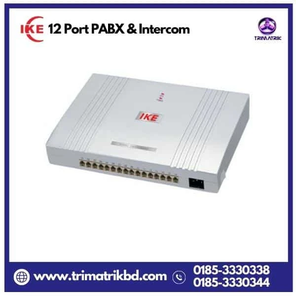IKE 12 Port PABX & Intercom System