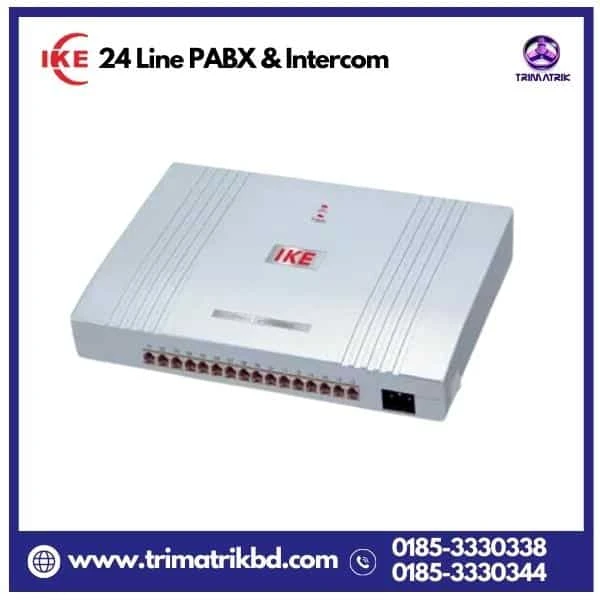 IKE 24 Line PABX & Intercom System