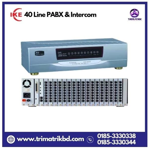 IKE 40 Line PABX & Intercom Machine
