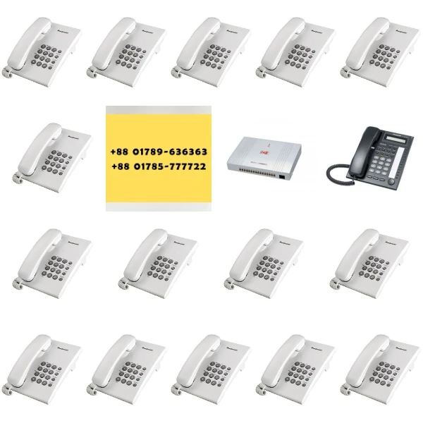 IKE Intercom Package (16-Line with Panasonic 16-Telephone)