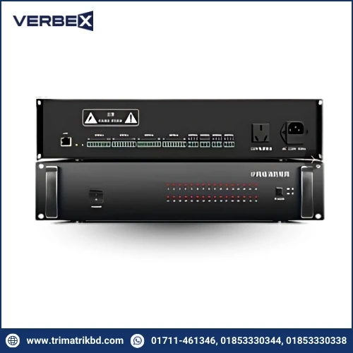Verbex VT-LT8C11L IP Network Broadcasting Fire Protection Matrix