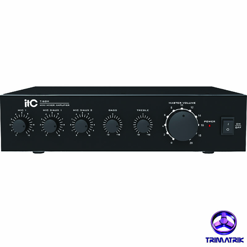 ITC T-60M Mixer Amplifier with Phone Jack