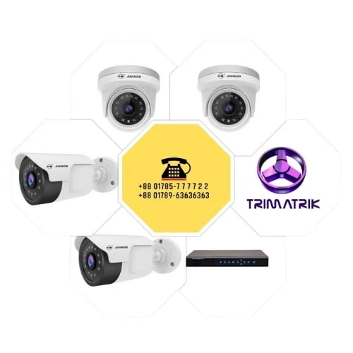 4 IP Camera Package