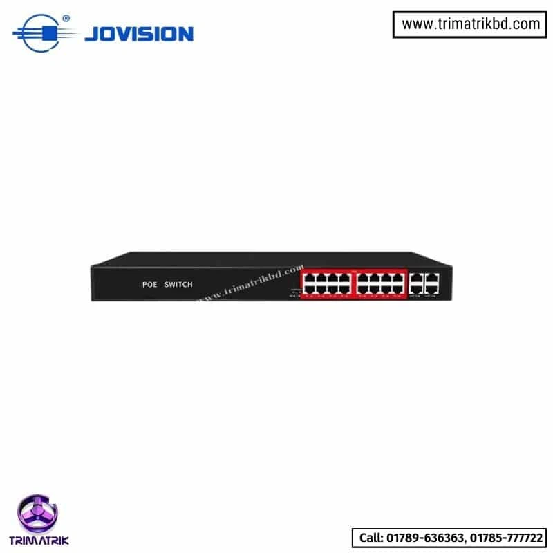 Jovision JVS-S20-16P 16-Port POE Switch