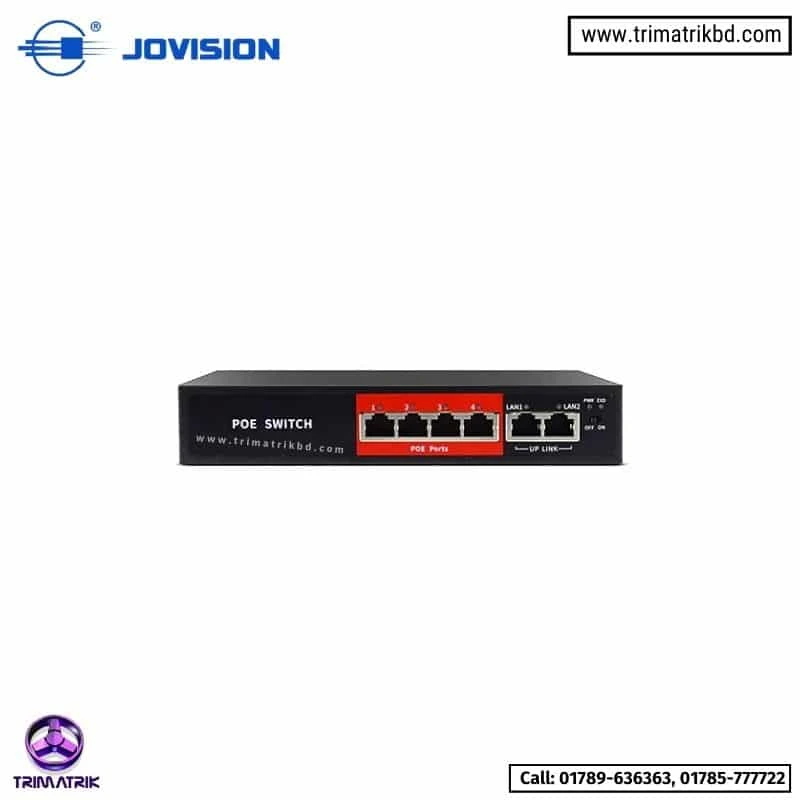 Jovision JVS-S06-4P 5-Port POE Switch