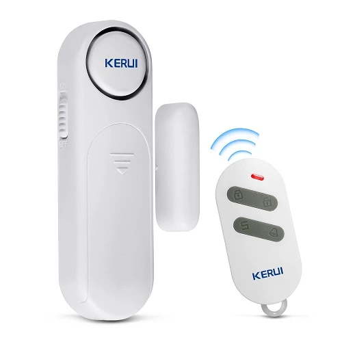 KERUI Wireless Door Alarm with Remote, Windows Open Alarms,Home Security Sensor, Pool Alarm for Kids Safety, Prevent Robbery (2 Pack)