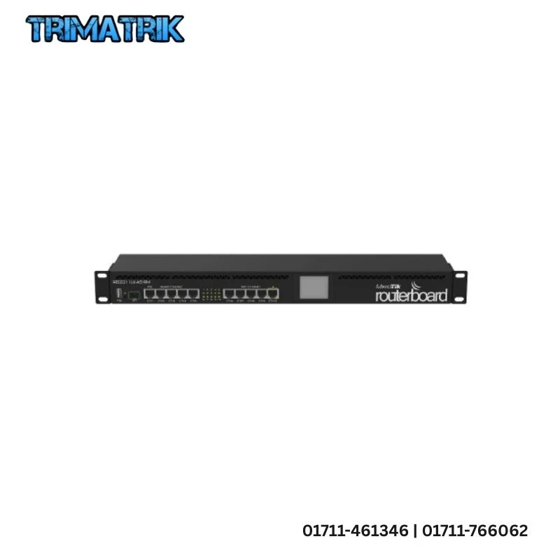 Mikrotik 2011UiAS-RM with 1U rackmount case (RouterOS L5) (UK) 10 Ports Gigabit Copper Best Price