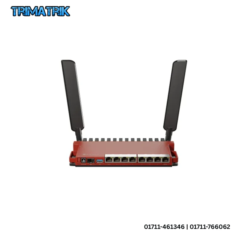 Mikrotik L009UiGS-2HaxD-IN 8-Port WiFi 6 Gigabit Router Best Price in BD