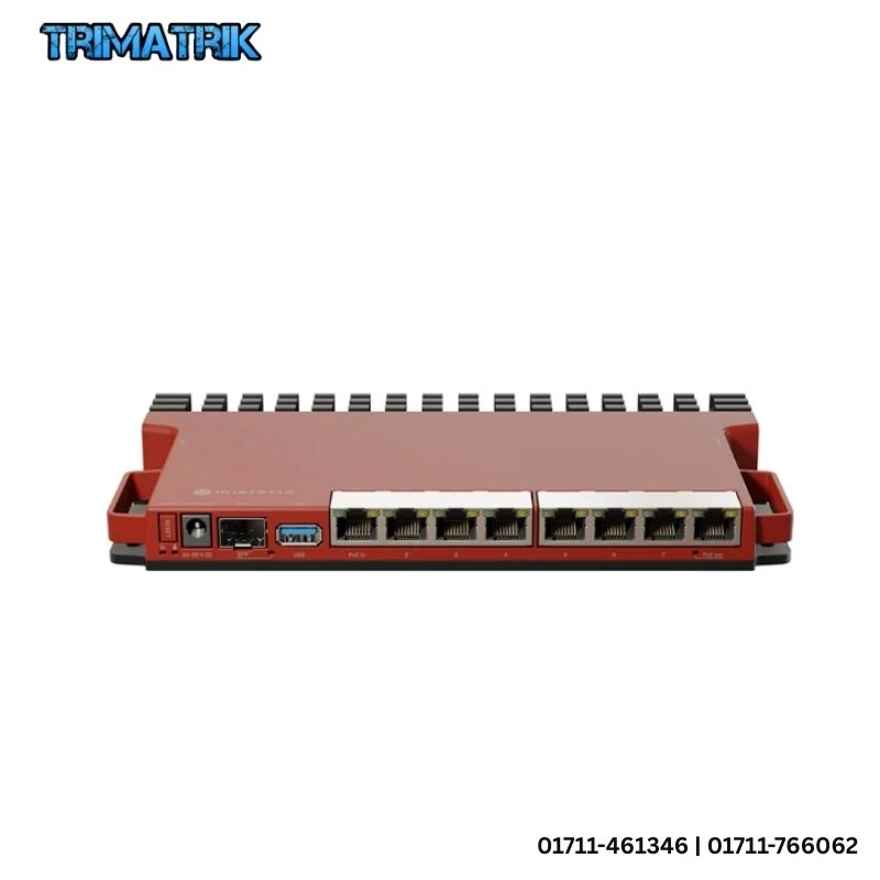 Mikrotik L009UiGS-RM 1U 800MHz CPU Router OS7,8 X Gigabit Ethernet best price in BD