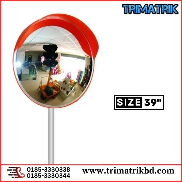 Convex 39 inch Indoor and Outdoor Parking Security Mirror