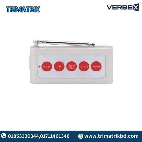 Verbex VT-JT-X5 Wireless Restaurant Service Calling Button