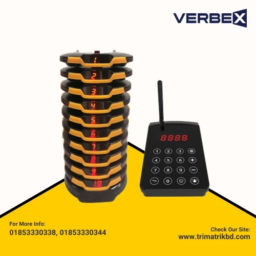 Verbex VT-6840D  Touch Keypad  Orange