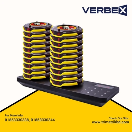 Verbex VT-6840E Touch Keypad  Available in Yellow Black Green Color
