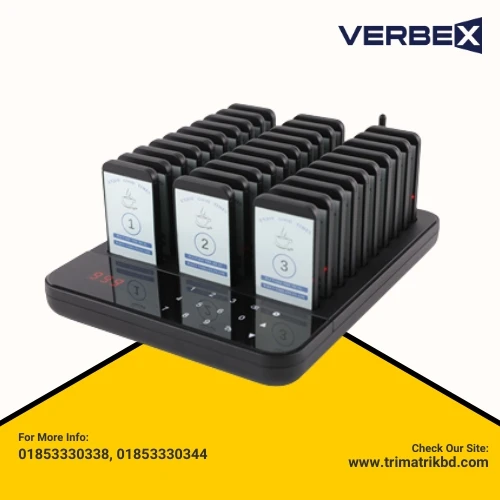Verbex VT-6990  Touch Keypad Waiter Calling System with LED Display